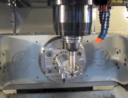 Haas VF-6 CNC High Viscosity Paddle Prototype Video Part II