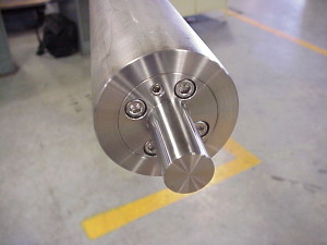 New Roller End After Repair from Nelson Bros. and Strom